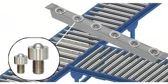 Efficient ball rollers and ball transfer units provide stable, low-friction support for industrial transport.